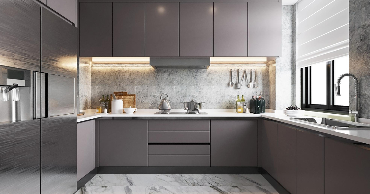 Aluminum Modular Kitchen