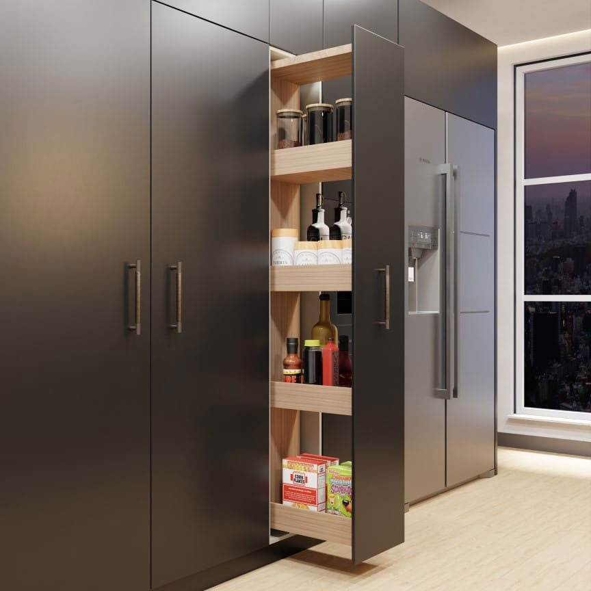 Soft Close Aluminium Hinge